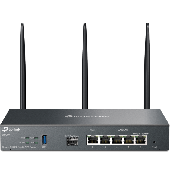 Routeur VPN TP-Link Omada AX3000 Gigabit (ER706W)