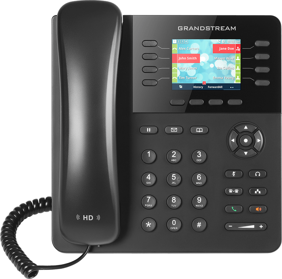 Grandstream GXP2135 Wired IP Phone 4 SIP Accounts / 8 Lines — image 1