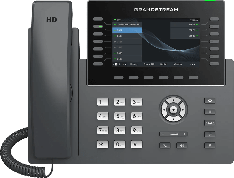 هاتف IP احترافي Grandstream GRP2650 بـ 14 خط / 16 حساب SIP — صورة 1