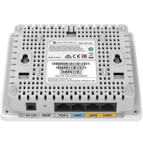 Point d'accès WiFi 6 Grandstream GWN7603 avec 4 Ports Gigabit et PoE+ Automatique