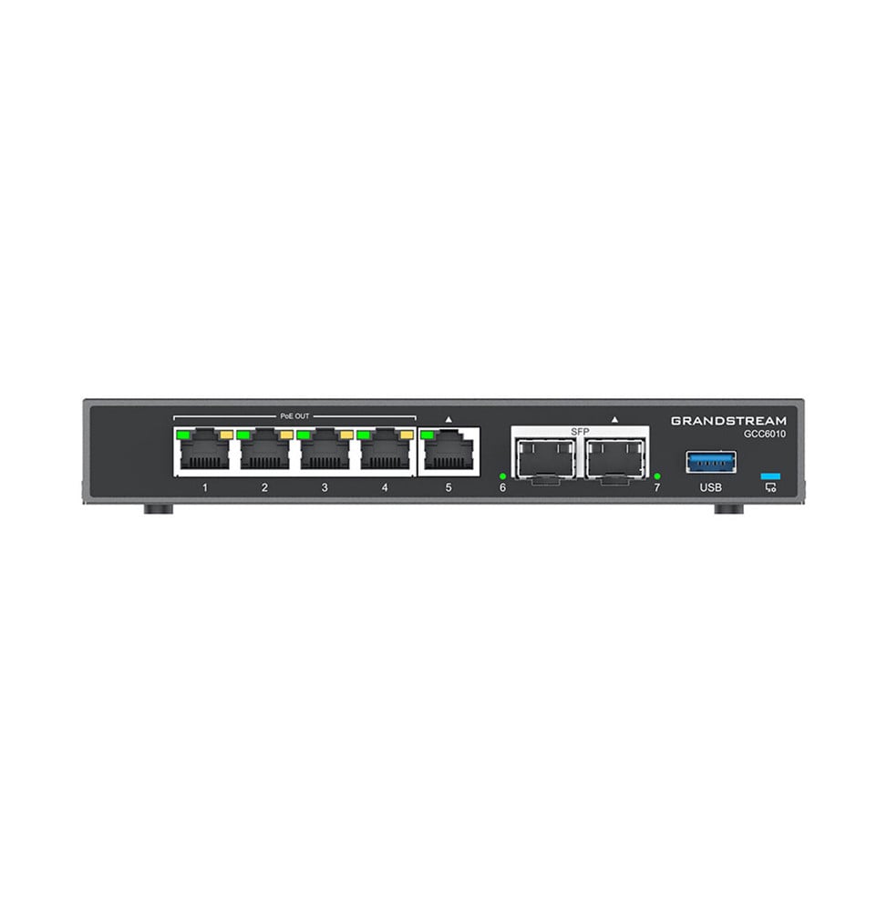 Routeur Tout-en-Un Grandstream GCC6010 avec PBX IP, Pare-feu, VPN et Wi-Fi
