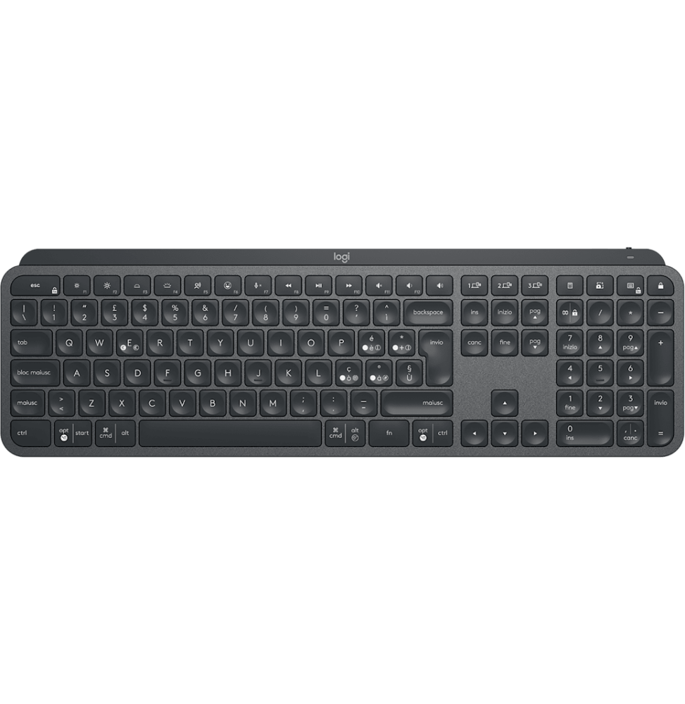 Clavier sans fil Bluetooth Logitech MX Master Keys for Business - US (Qwerty) (920-010251)