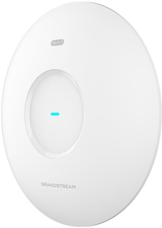 نقطة وصول WiFi 7 BE11000 Grandstream GWN7672 ثلاثية النطاق 2x2x2:2 MU-MIMO مع MLO / 4KQAM / MRU — صورة 2