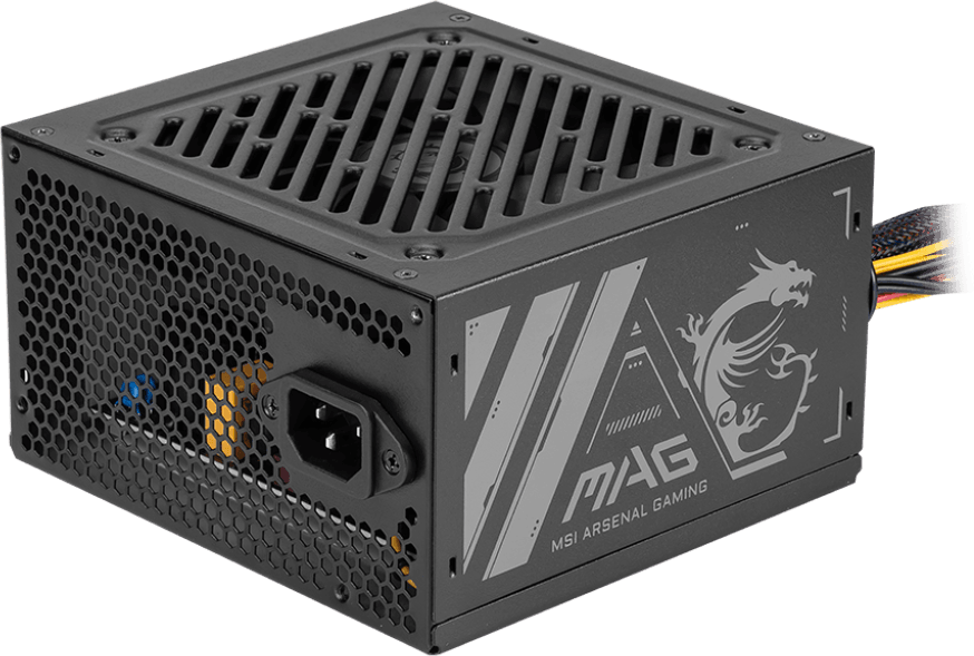 MSI MAG A500N-H 500W Power Supply Unit (306-7ZPGX11-HH9) — image 1
