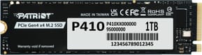 Disque Dur interne SSD Patriot P410 M.2 2280 Gen4x4 NVMe 1 To (P410P1TBM28H)