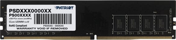 Barrette mémoire Patriot signature line Premium 8GB U-DIMM DDR4 3200 MHz CL22 - Pc Bureau (PSD48G320081)