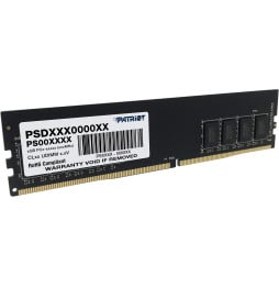 Barrette mémoire Patriot signature line Premium 8GB U-DIMM DDR4 3200 MHz CL22 - Pc Bureau (PSD48G320081)
