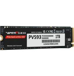 Disque Dur interne SSD Patriot viper gaming PV593 M.2 2280 Gen5 x4 NVMe 1 To (PV593P1TBM28H)