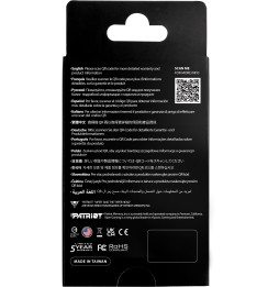 Disque Dur interne SSD Patriot viper gaming PV593 M.2 2280 Gen5 x4 NVMe 1 To (PV593P1TBM28H)