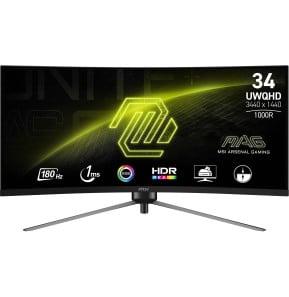 Écran incurvé 34" UWQHD MSI MAG 345CQR...