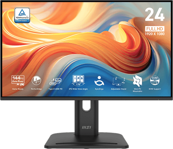 Écran 23.8" Full HD MSI PRO MP245PHG E14 (9S6-3PE69M-001)