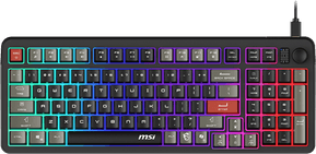 Clavier gaming rétroéclairé MSI FORGE GK110 - AZERTY (S11-04FR254-HH9)