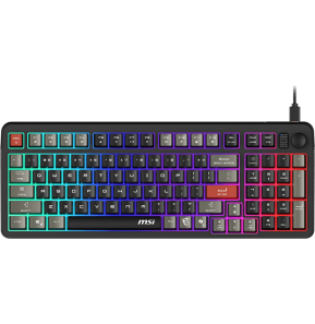 Clavier gaming rétroéclairé MSI FORGE GK110 -...