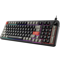 Clavier gaming rétroéclairé MSI FORGE GK110 - AZERTY (S11-04FR254-HH9)