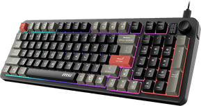 Clavier gaming rétroéclairé MSI FORGE GK110 - AZERTY (S11-04FR254-HH9) — image 4