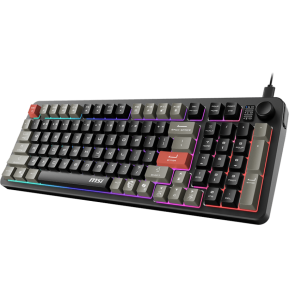 Clavier gaming rétroéclairé MSI FORGE GK110 - AZERTY (S11-04FR254-HH9)
