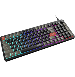 Clavier gaming rétroéclairé MSI FORGE GK110 - AZERTY (S11-04FR254-HH9)