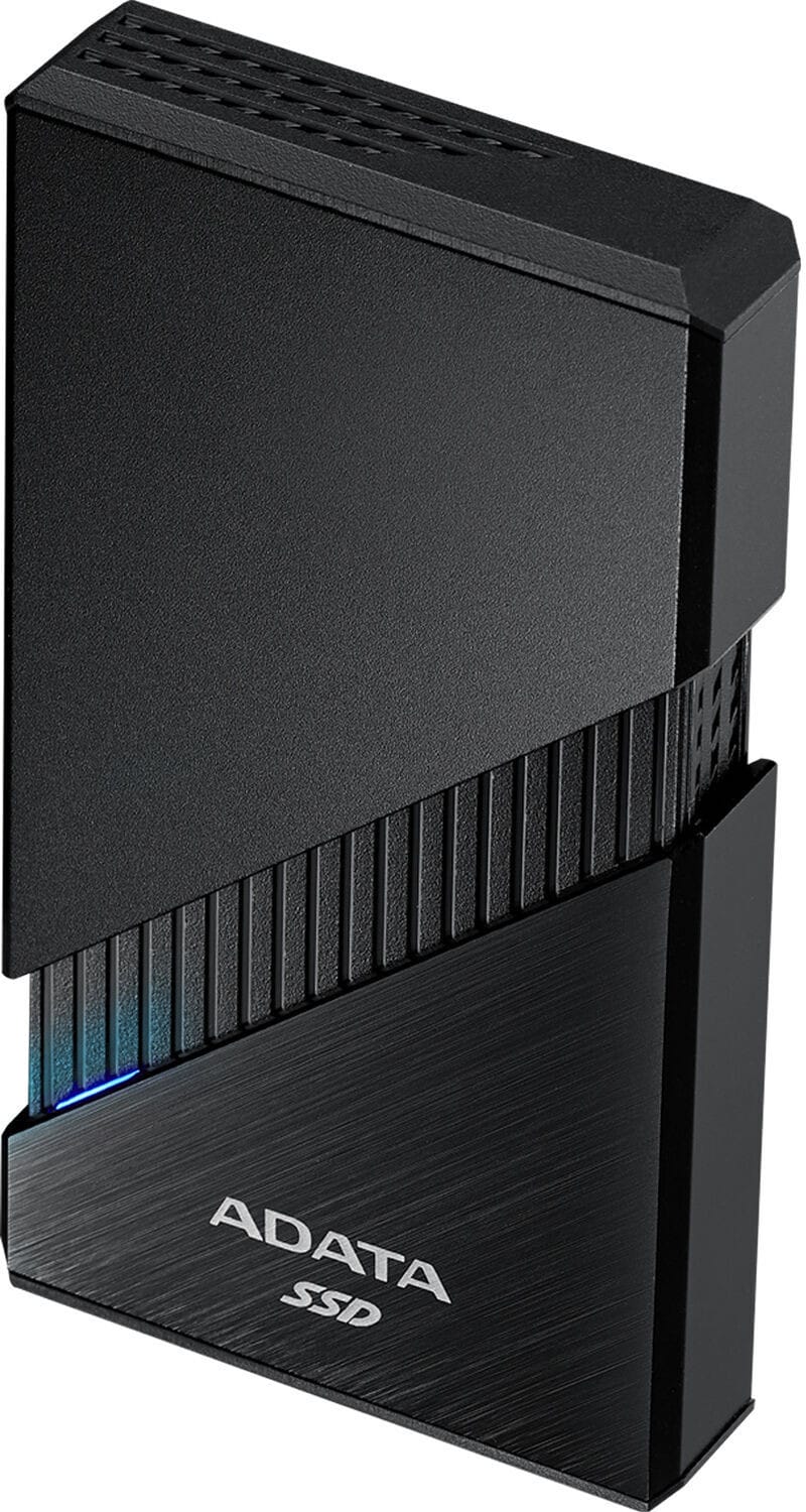 قرص SSD خارجي محمول ADATA SE920 USB-C - 1TB (SE920-1TCBK) — صورة 4