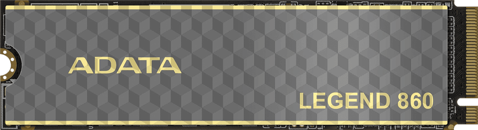 ADATA LEGEND 860 PCIe Gen4 x4 M.2 2280 Internal SSD - 1TB (SLEG-860-1000GCS) — image 1