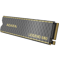 Disque Dur interne SSD ADATA LEGEND 860 PCIe Gen4 x4 M.2 2280 - 1To (SLEG-860-1000GCS)