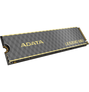 Disque Dur interne SSD ADATA LEGEND 860 PCIe Gen4 x4 M.2 2280 - 1To (SLEG-860-1000GCS)