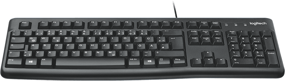 Logitech K120 USB Wired Keyboard - QWERTY (920-002495) — image 2