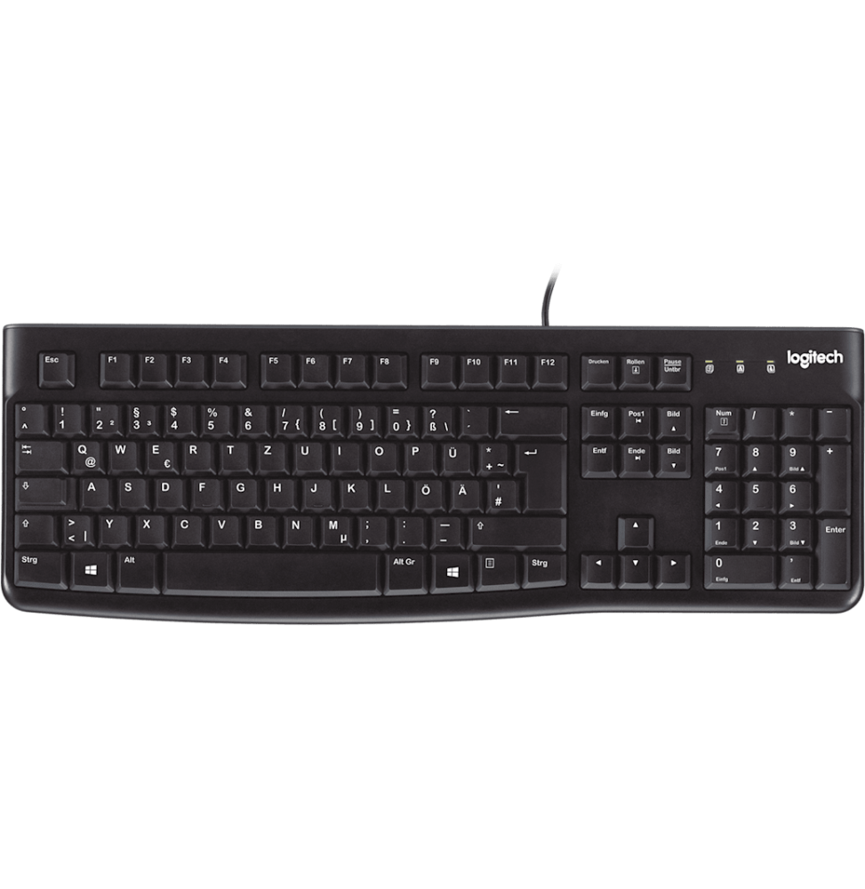 Clavier filaire Logitech K120 USB - QWERTY (920-002495)