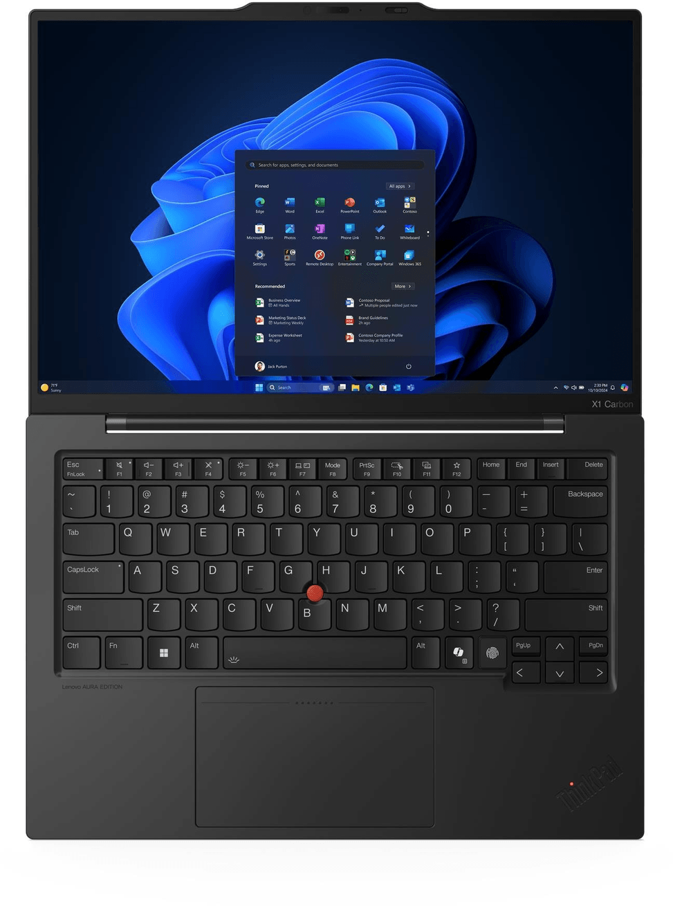 Ordinateur Portable Lenovo ThinkPad X1 Carbon Gen 13 Aura Edition (21NS00LWFE) — image 5