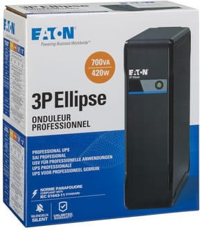 Onduleur Off-line Eaton 3P Ellipse 3P700F - 420 W / 700 VA - 4 prises FR — image 6