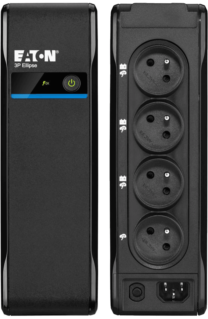 جهاز UPS Off-line Eaton 3P Ellipse 3P700F - 420 W / 700 VA - 4 مقابس FR — صورة 1