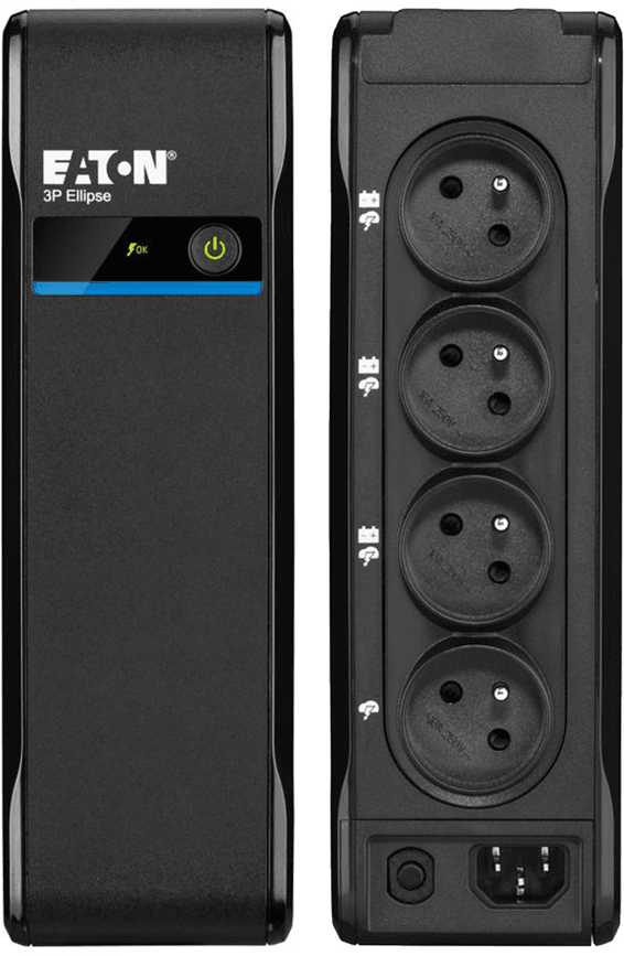 Onduleur Off-line Eaton 3P Ellipse 3P700F - 420 W / 700 VA - 4 prises FR