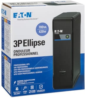 Onduleur Off-line Eaton 3P Ellipse 3P700UF - 420 W / 700 VA - 4 prises FR + USB — image 7