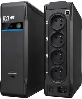 Onduleur Off-line Eaton 3P Ellipse 3P700UF - 420 W / 700 VA - 4 prises FR + USB