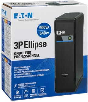 Onduleur Off-line Eaton 3P Ellipse 3P900UF - 540 W / 900 VA - 4 prises FR + USB — image 6