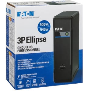 Onduleur Off-line Eaton 3P Ellipse 3P900UF - 540 W / 900 VA - 4 prises FR + USB