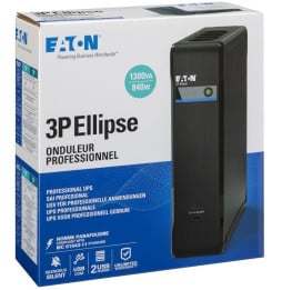 Onduleur Off-line Eaton 3P Ellipse 3P1300UF - 840 W / 1300 VA - 8 prises FR + USB