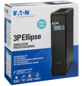 Eaton Ellipse Alimentazione Gruppo Di Continuità Eaton Ellipse 3P1300UD - 1300VA/840W Con USB E Protezione Sovratensioni Alimentazione Backup PC