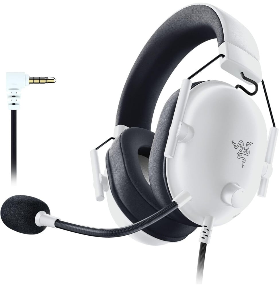 Casque gaming Razer Casque Blackshark V2 X Blanc - Jack 3.5 mm