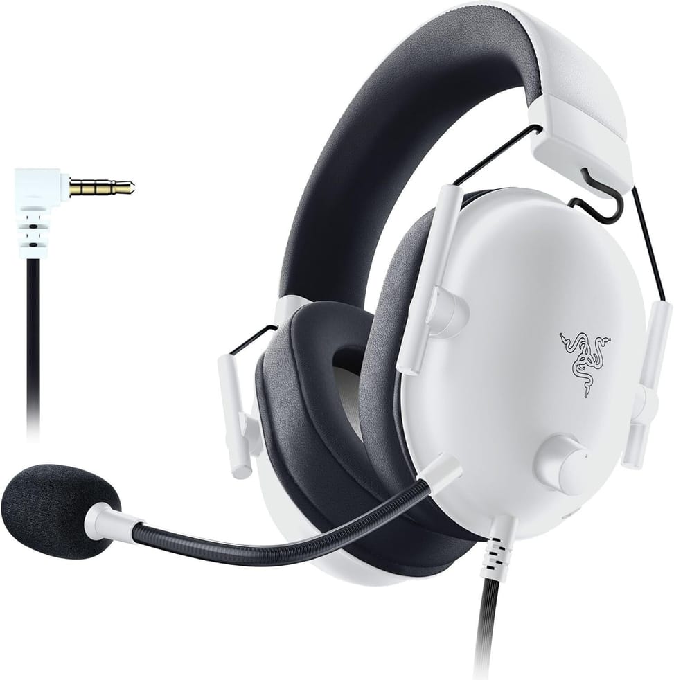 Razer Blackshark V2 X Gaming Headset White - 3.5 mm Jack — image 1