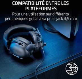 Casque gaming Razer Casque Blackshark V2 X pour Playstation - Jack 3.5 mm (RZ04-03241000-R3G1) — image 5