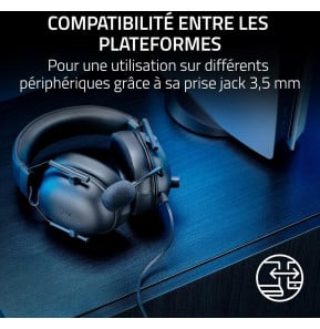 Casque gaming Razer Casque Blackshark V2 X pour Playstation - Jack 3.5 mm (RZ04-03241000-R3G1)