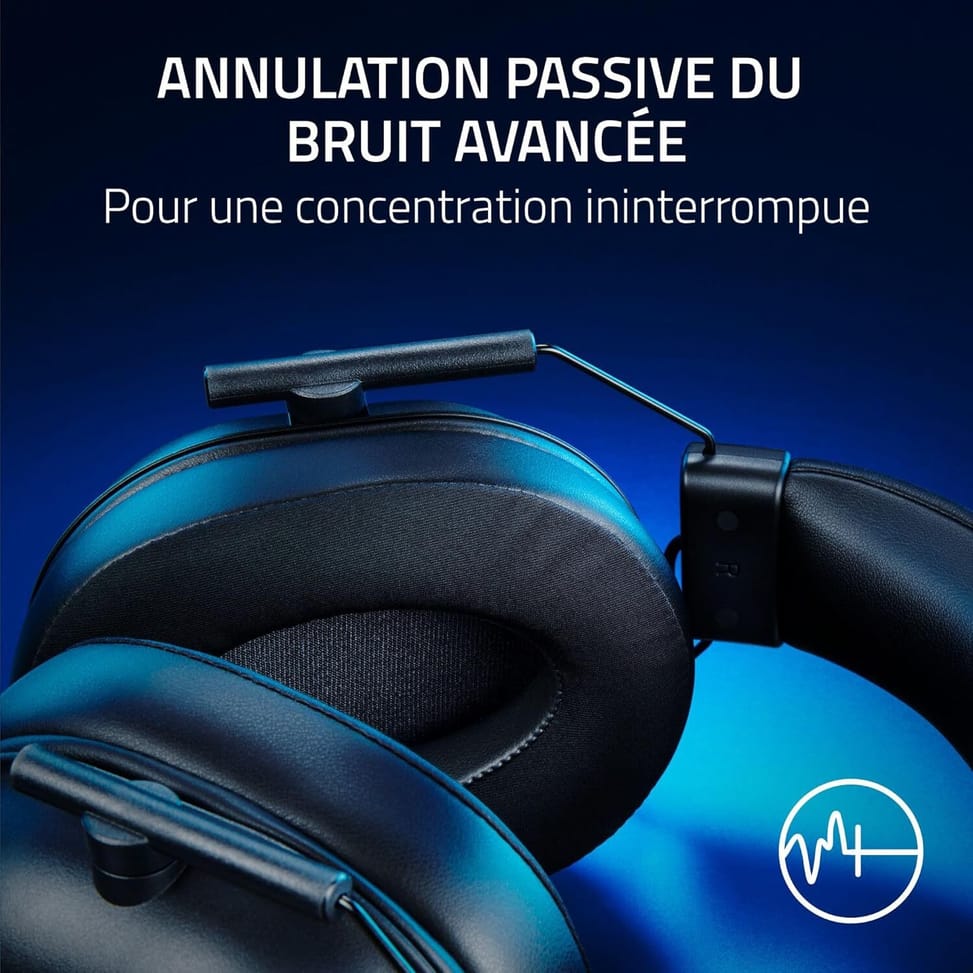 Casque gaming Razer Casque Blackshark V2 X pour Playstation - Jack 3.5 mm (RZ04-03241000-R3G1) — image 6
