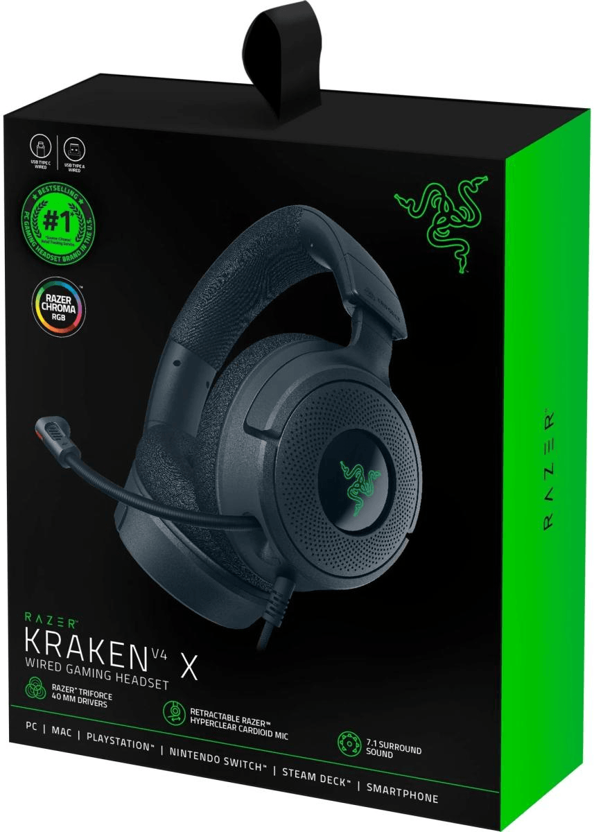 Casque gaming Razer Kraken V4 X - USB — image 9