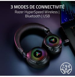Casque gaming Bluetooth Razer Kraken V4 (RZ04-05170100-R3M1)