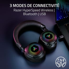 Casque gaming Bluetooth Razer Kraken V4 (RZ04-05170100-R3M1) — image 5