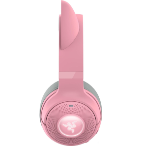 Casque gaming Bluetooth Razer Kraken Kitty V2 Quartz (RZ04-04860100-R3M1)