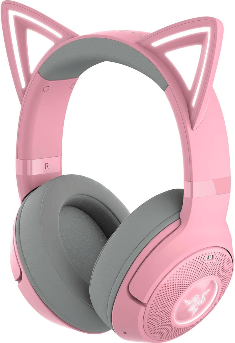 Casque gaming Bluetooth Razer Kraken Kitty V2 Quartz (RZ04-04860100-R3M1) — image 2