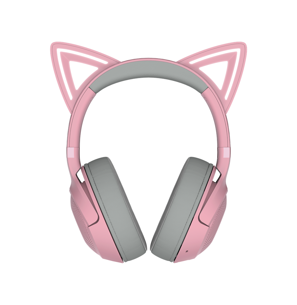 Casque gaming Bluetooth Razer Kraken Kitty V2 Quartz (RZ04-04860100-R3M1)