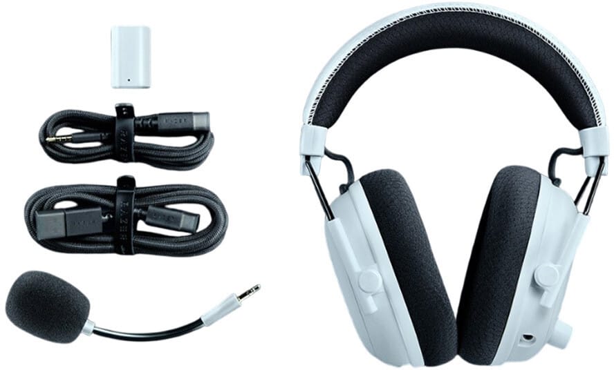 Casque gaming Bluetooth Razer BlackShark V3 Pro Blanc (RZ04-05400200-R3M1) — image 6
