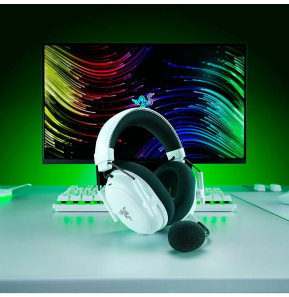 Casque gaming Bluetooth Razer BlackShark V3 Pro Blanc (RZ04-05400200-R3M1)